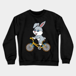 Funny Easter Shirt I Bunny MTB Rabbit biking Crewneck Sweatshirt